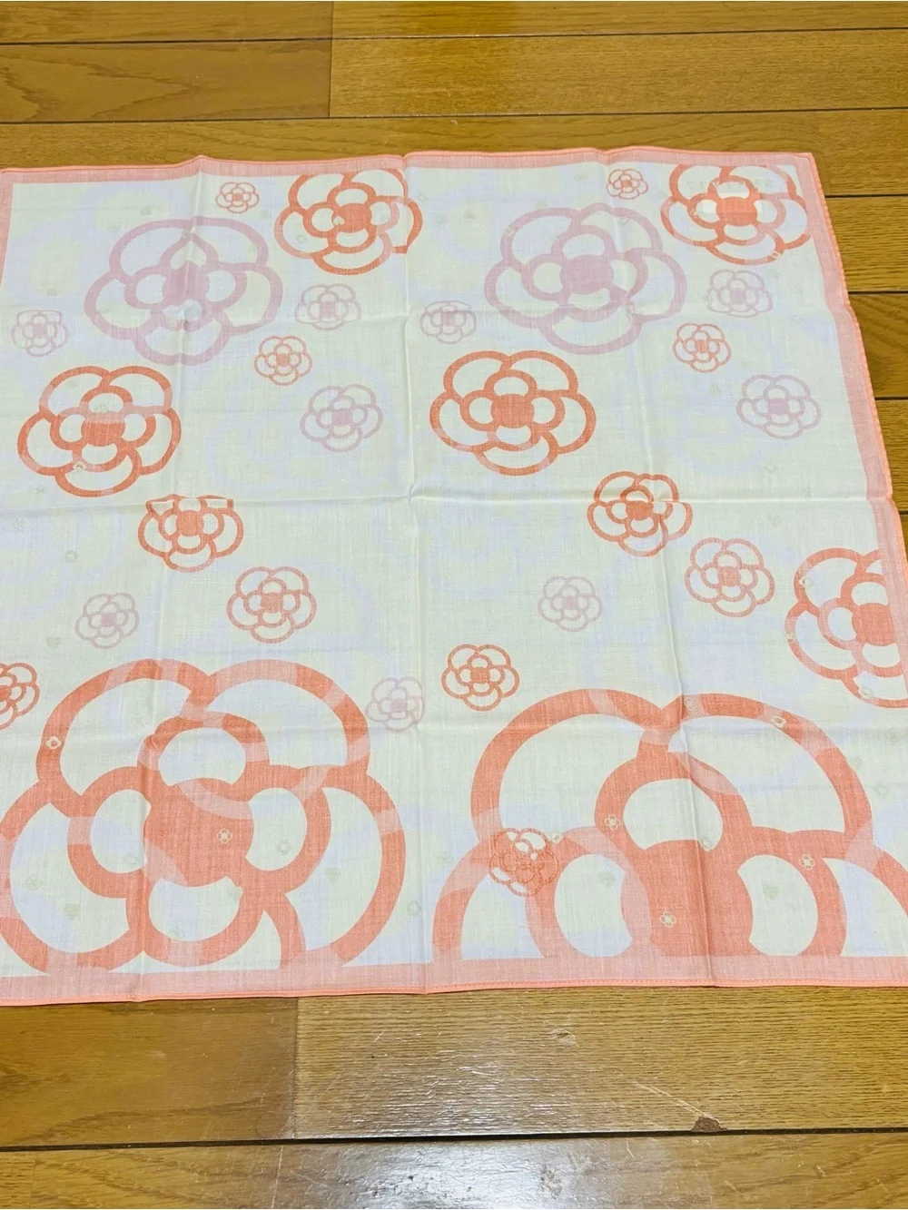 Clathas Japan Cotton Multicolor Floral  Scarf/Bandana/Handkerchief size 51cm 20”